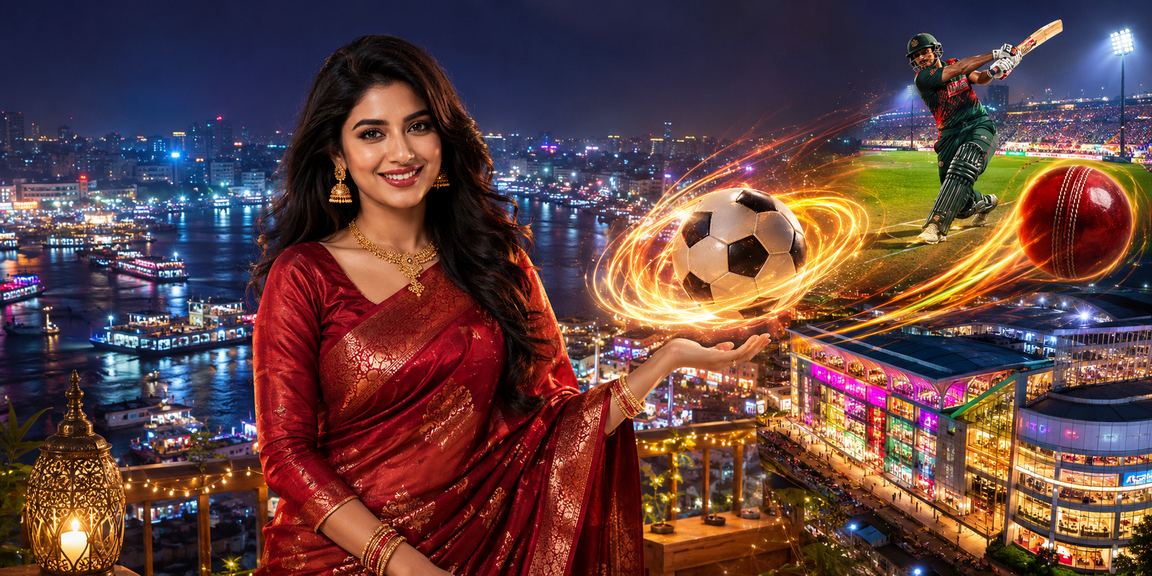 ঢাকায় ক্রিকেট বেটিং এর নীয়ন মনোরম দৃশ্য